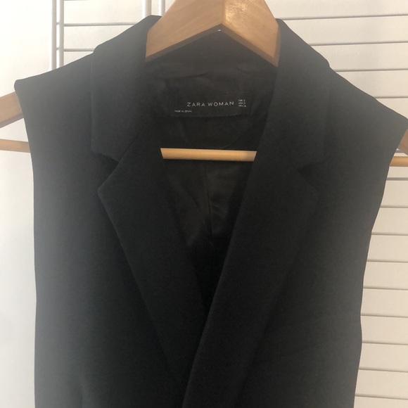 Zara mid length blazer vest - Picture 2 of 2